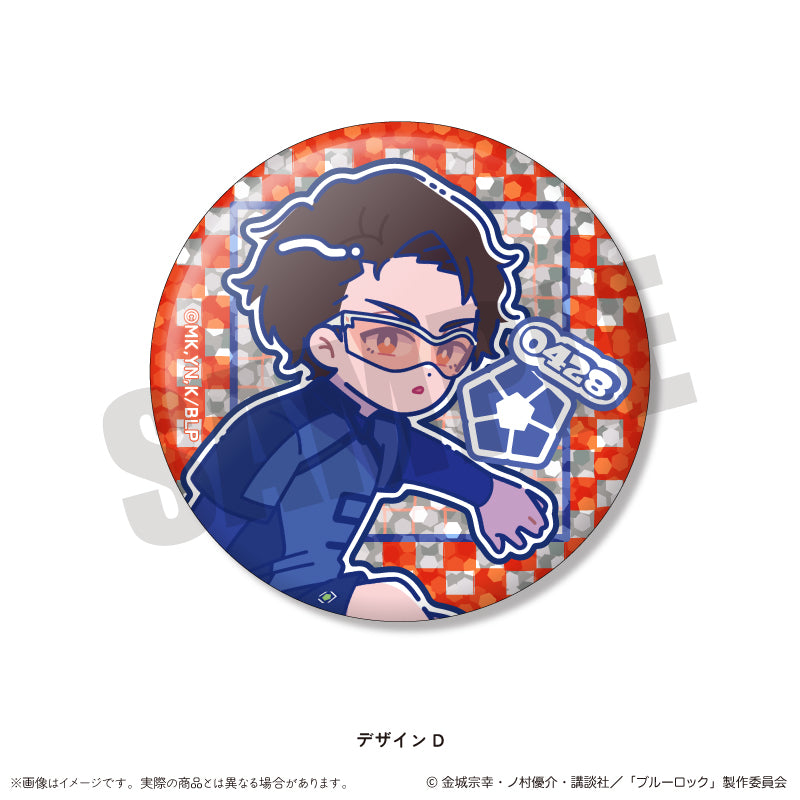 ブルーロック_トレーディングホログラム缶バッジ にゅ〜とろ 第1弾 【BOX／14個入り】
