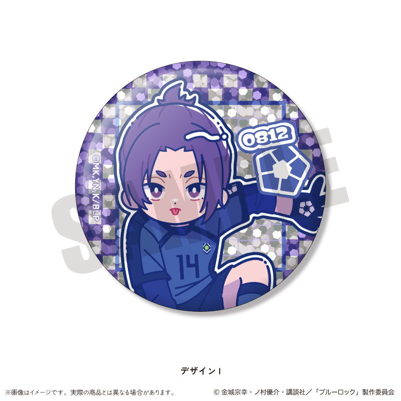 ブルーロック_トレーディングホログラム缶バッジ にゅ〜とろ 第1弾 【BOX／14個入り】