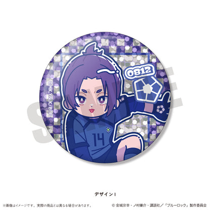 ブルーロック_トレーディングホログラム缶バッジ にゅ〜とろ 第1弾 【BOX／14個入り】