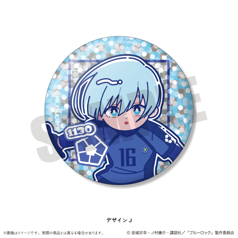 ブルーロック_トレーディングホログラム缶バッジ にゅ〜とろ 第1弾 【BOX／14個入り】