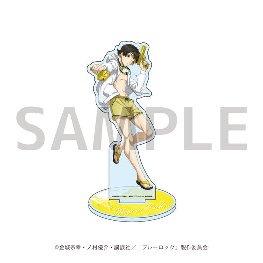 ブルーロック_ホログラムアクリルスタンド02/水着ver. 蜂楽 廻(描き下ろしイラスト)