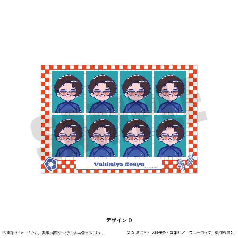 ブルーロック_証明写真風ステッカー にゅ〜とろ 第1弾 D 雪宮 剣優