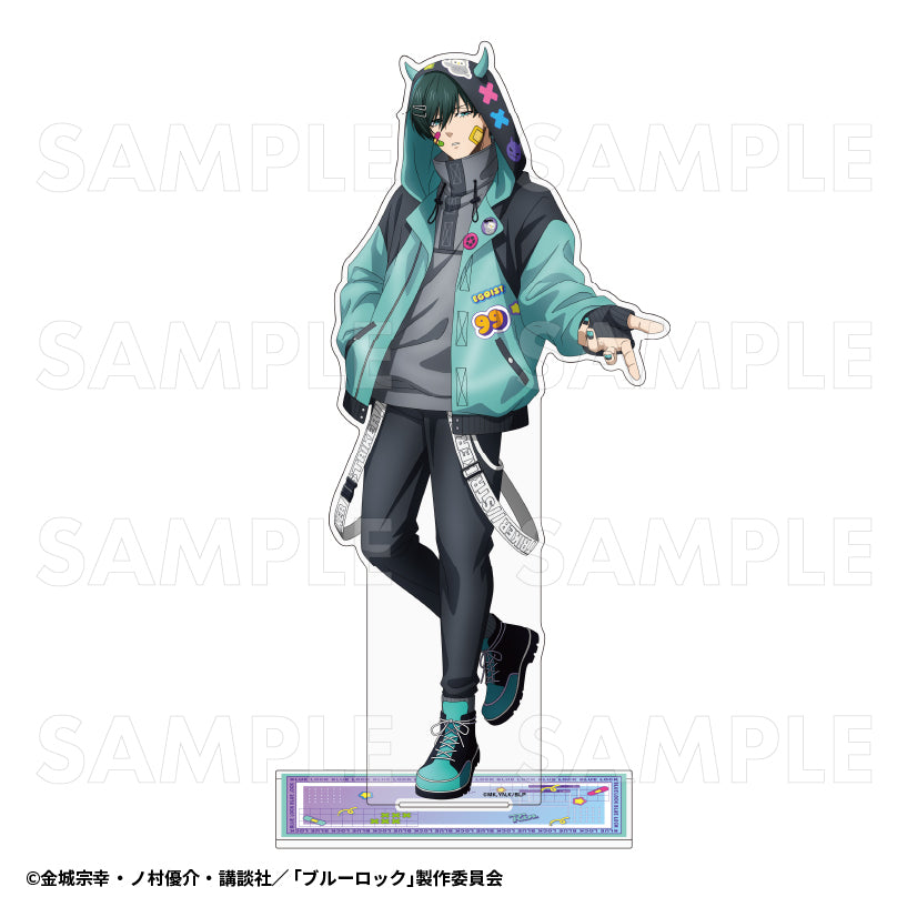 ブルーロック_でびデコパーカー 特大アクリルスタンド 糸師凛