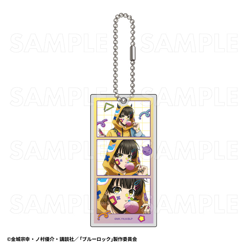 ブルーロック_でびデコパーカー アクリルキーホルダー 蜂楽廻