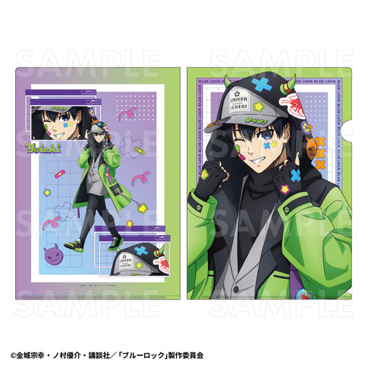 ブルーロック_でびデコパーカー クリアファイル 潔世一