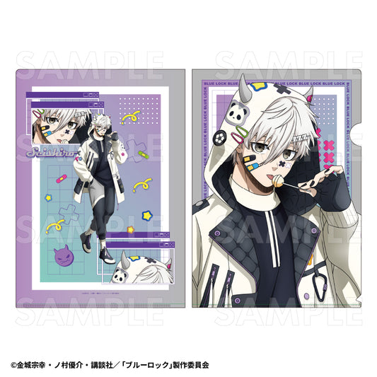 ブルーロック_でびデコパーカー クリアファイル 凪誠士郎