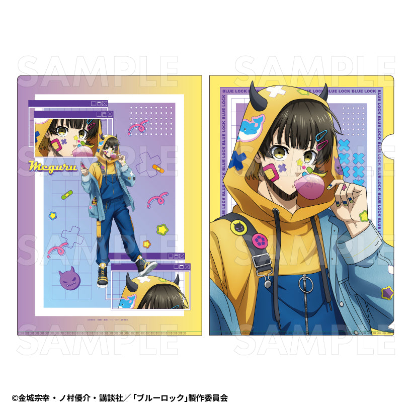 ブルーロック_でびデコパーカー クリアファイル 蜂楽廻