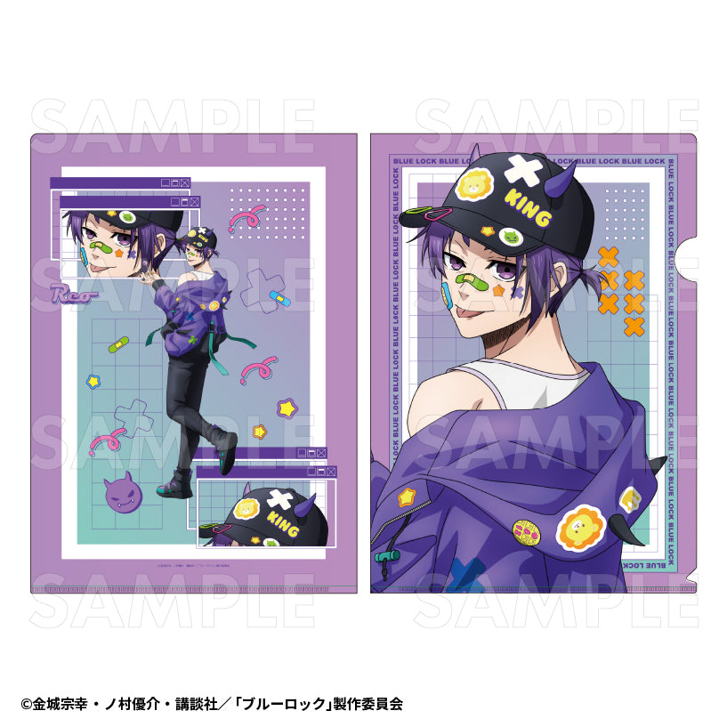 ブルーロック_でびデコパーカー クリアファイル 御影玲王