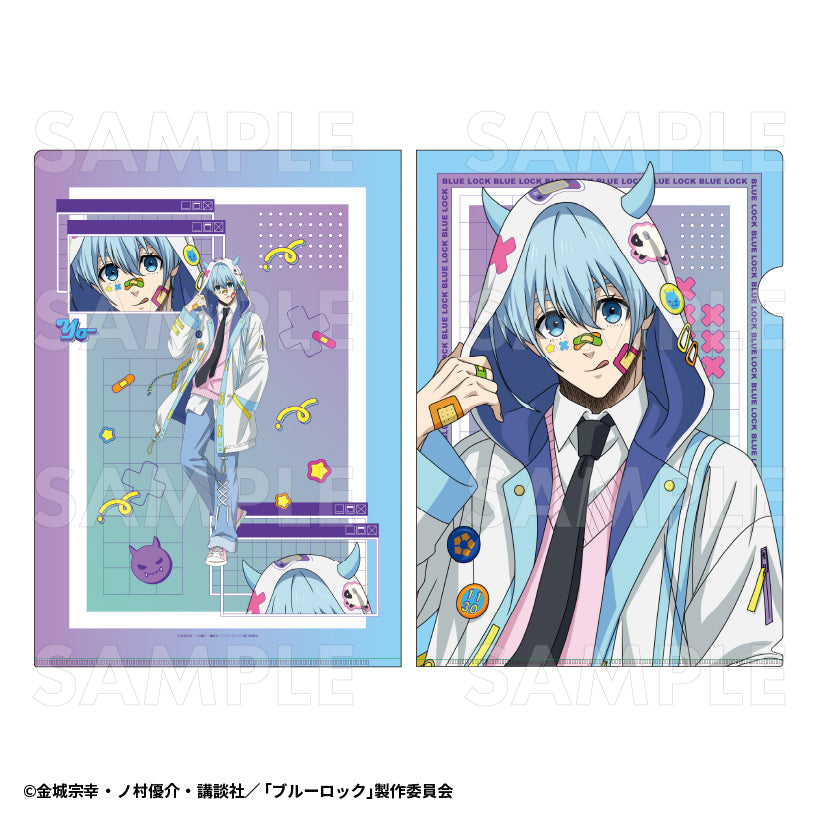 ブルーロック_でびデコパーカー クリアファイル 氷織羊