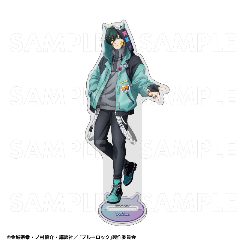 ブルーロック_でびデコパーカー アクリルスタンド 糸師凛