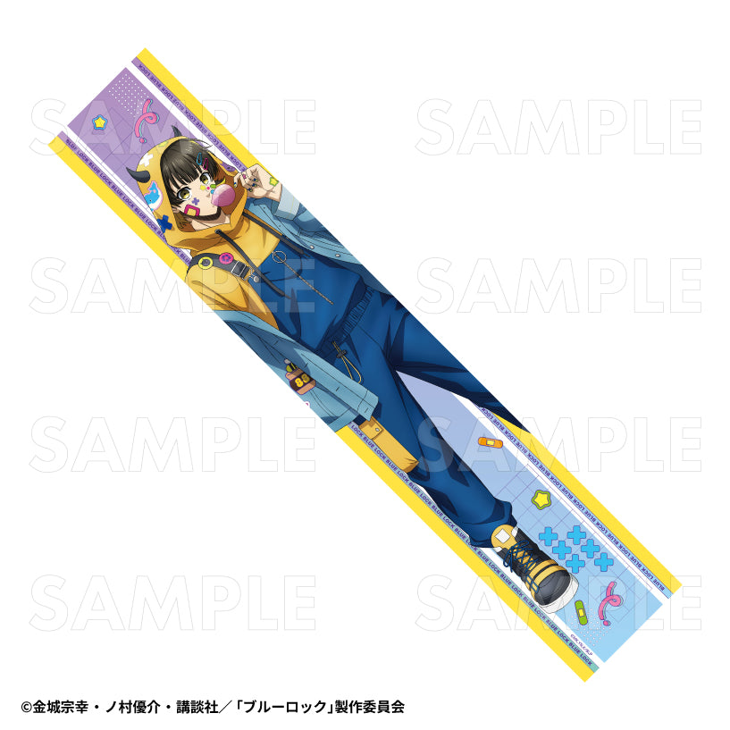 ブルーロック_でびデコパーカー マフラータオル 蜂楽廻