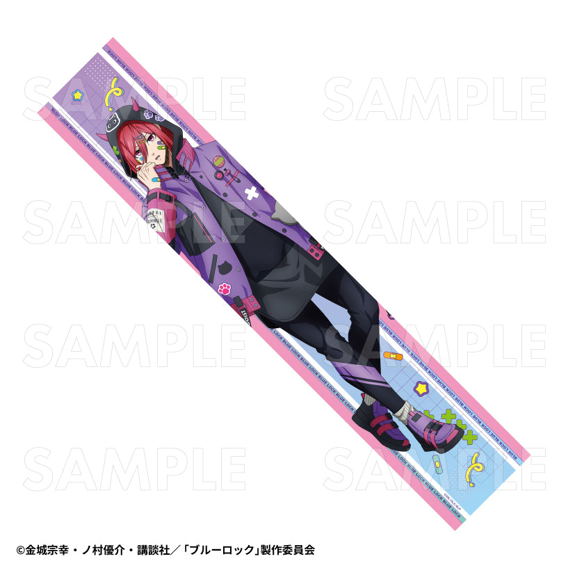 ブルーロック_でびデコパーカー マフラータオル 千切豹馬