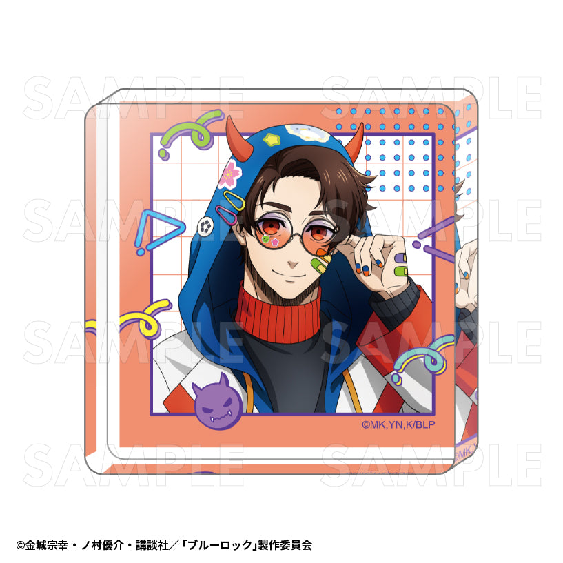 ブルーロック_でびデコパーカー ミニアクリルブロック 雪宮剣優