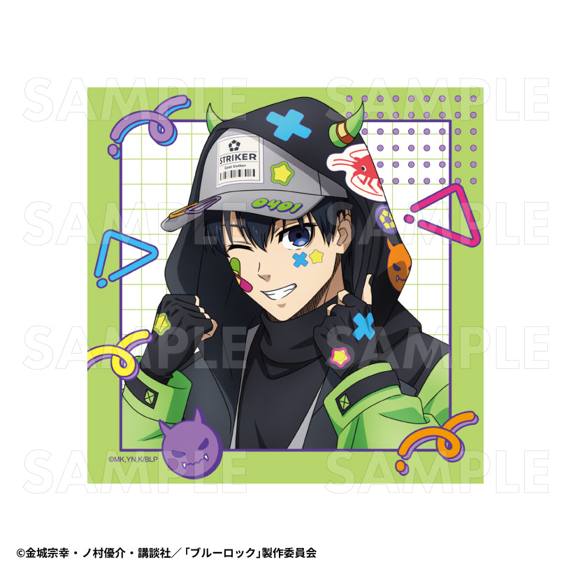 ブルーロック_でびデコパーカー ミニタオル 潔世一