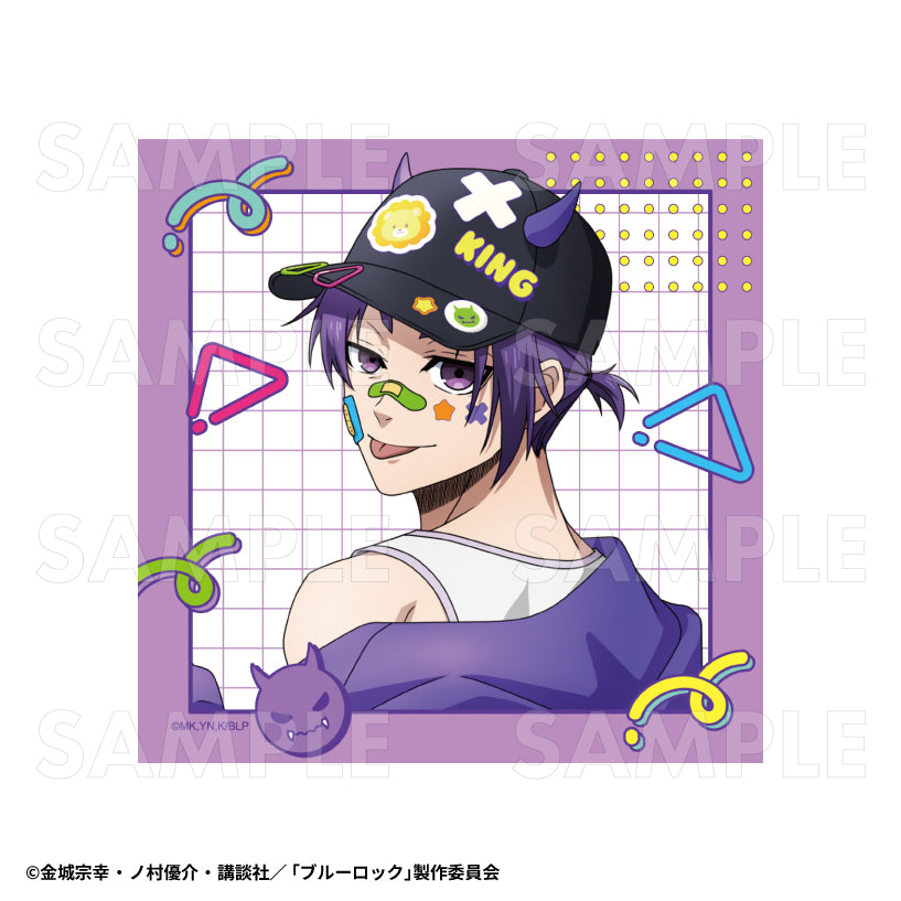 ブルーロック_でびデコパーカー ミニタオル 御影玲王