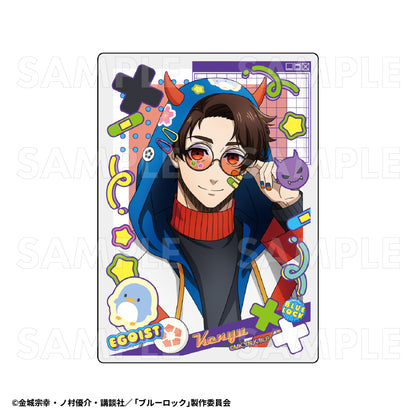 ブルーロック_でびデコパーカー トレーディングアクリルカード【BOX／8パック入り】