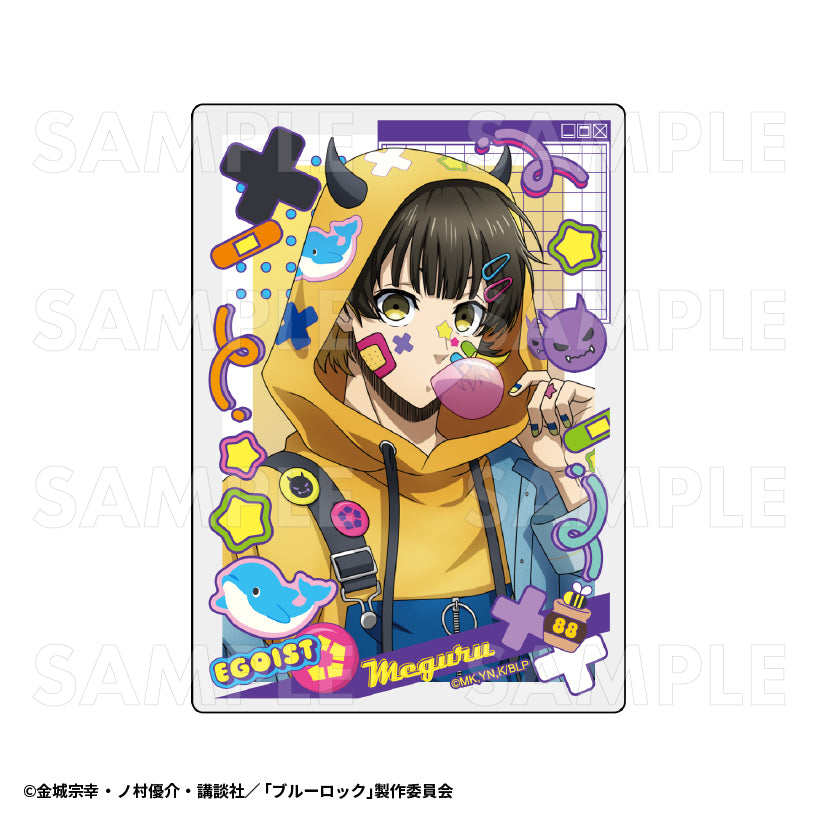 ブルーロック_でびデコパーカー トレーディングアクリルカード【BOX／8パック入り】
