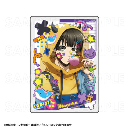 ブルーロック_でびデコパーカー トレーディングアクリルカード【BOX／8パック入り】