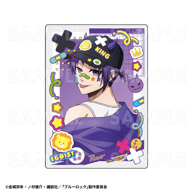 ブルーロック_でびデコパーカー トレーディングアクリルカード【BOX／8パック入り】