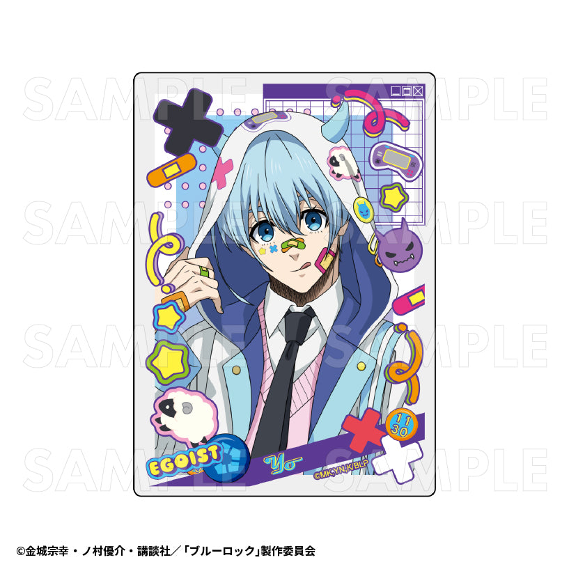 ブルーロック_でびデコパーカー トレーディングアクリルカード【BOX／8パック入り】