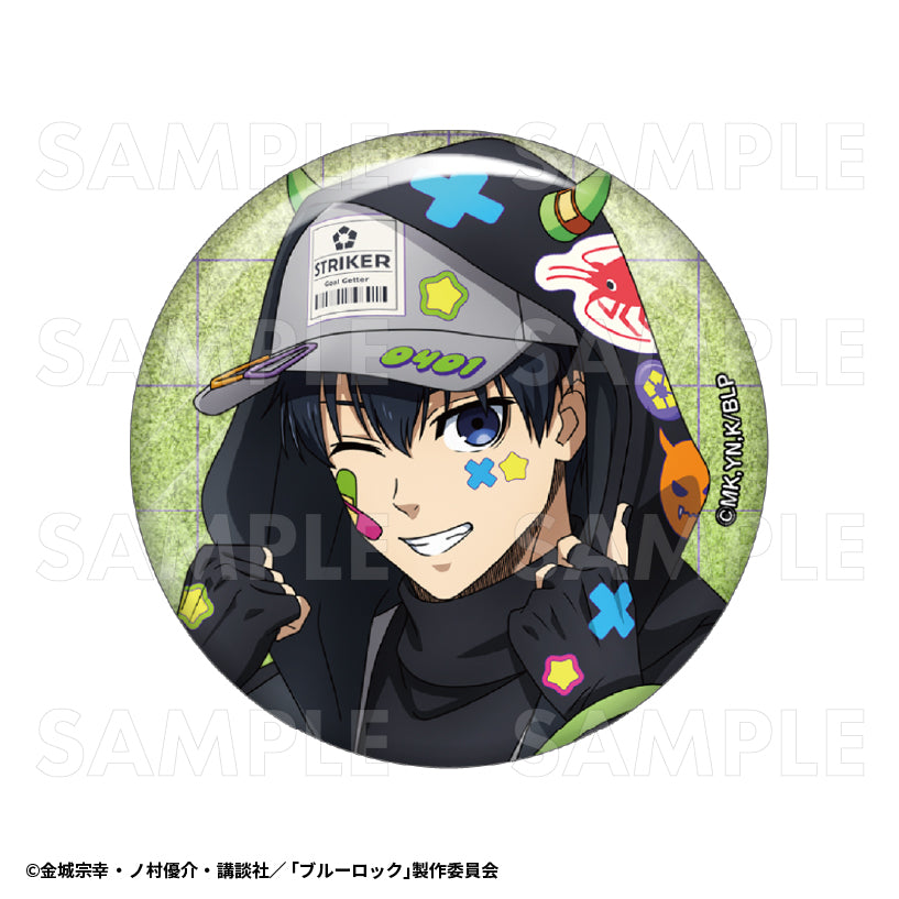 ブルーロック_でびデコパーカー トレーディンググリッター缶バッジ【BOX／8パック入り】