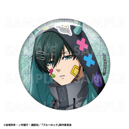 ブルーロック_でびデコパーカー トレーディンググリッター缶バッジ【BOX／8パック入り】