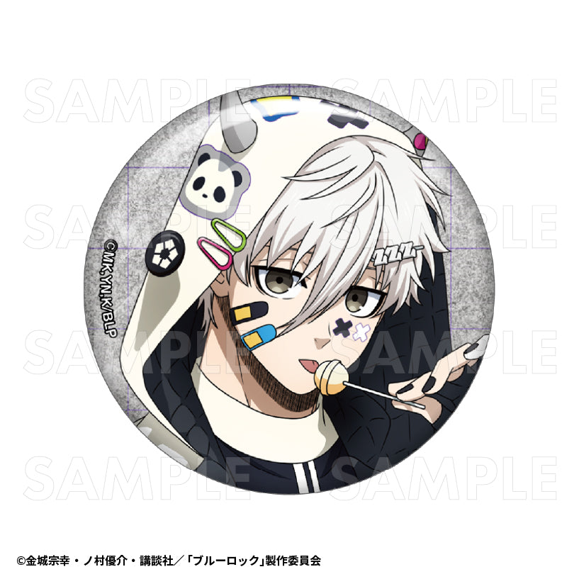 ブルーロック_でびデコパーカー トレーディンググリッター缶バッジ【BOX／8パック入り】