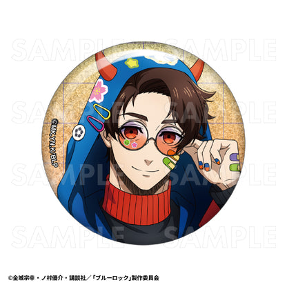 ブルーロック_でびデコパーカー トレーディンググリッター缶バッジ【BOX／8パック入り】