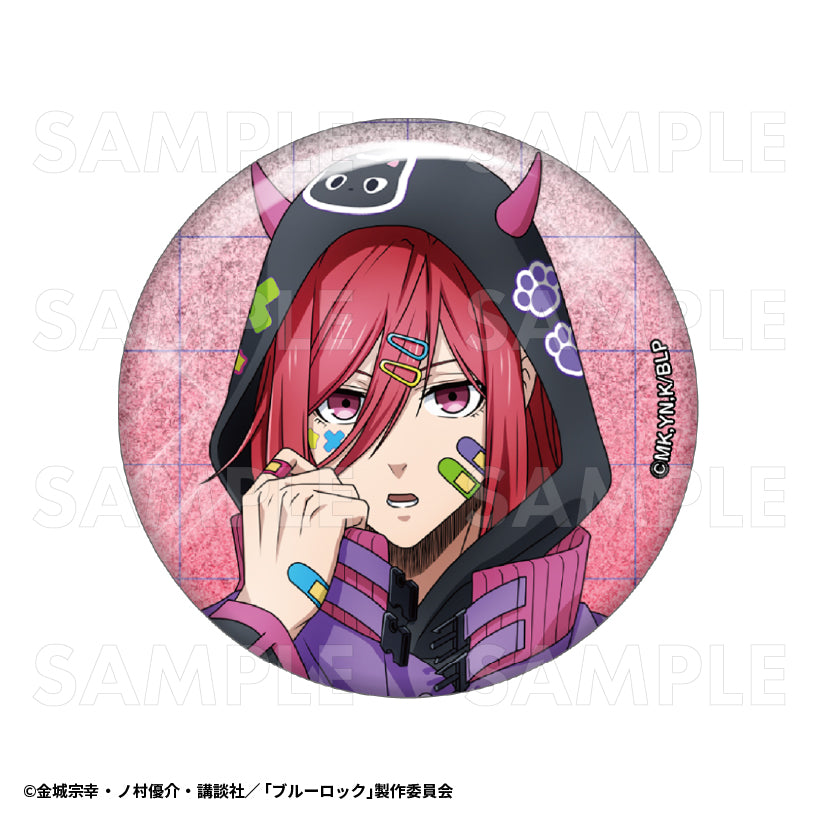ブルーロック_でびデコパーカー トレーディンググリッター缶バッジ【BOX／8パック入り】