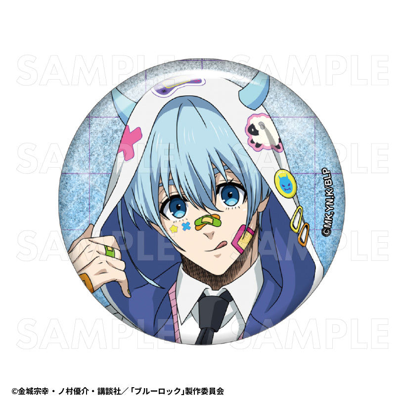 ブルーロック_でびデコパーカー トレーディンググリッター缶バッジ【BOX／8パック入り】