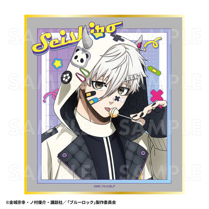 ブルーロック_でびデコパーカー トレーディングミニ色紙【BOX／8パック入り】