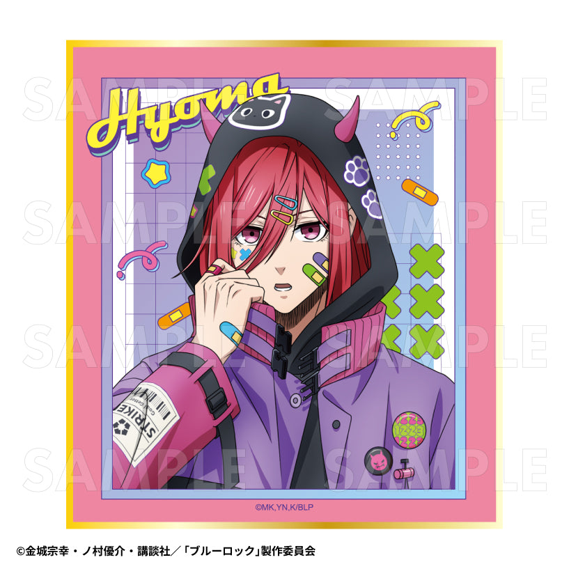 ブルーロック_でびデコパーカー トレーディングミニ色紙【BOX／8パック入り】
