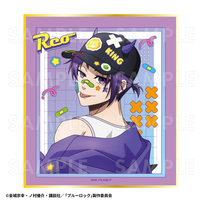 ブルーロック_でびデコパーカー トレーディングミニ色紙【BOX／8パック入り】