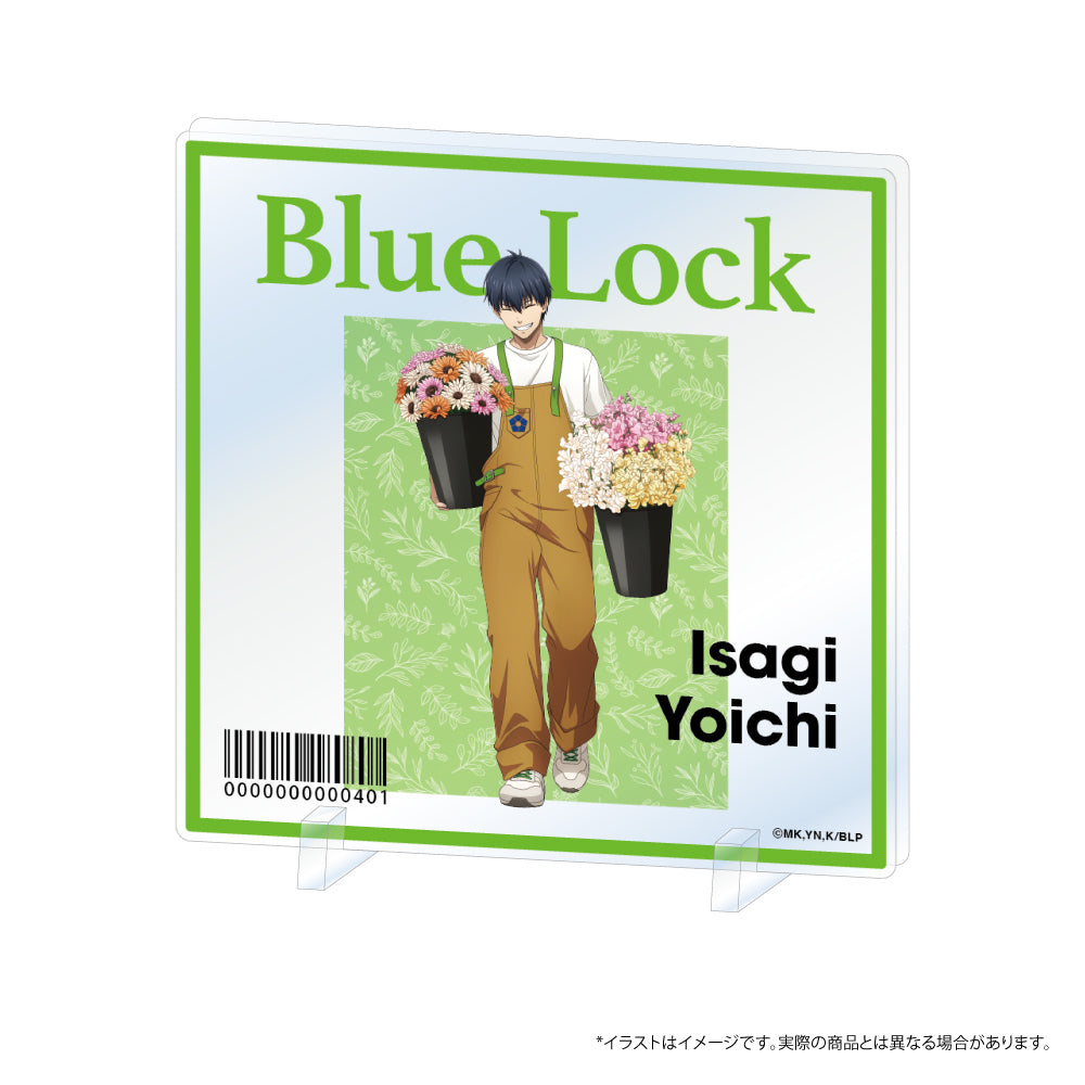 ブルーロック_アクリルアートボード 潔 世一(お花屋さん)