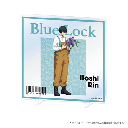 ブルーロック_アクリルアートボード 糸師 凛(お花屋さん)