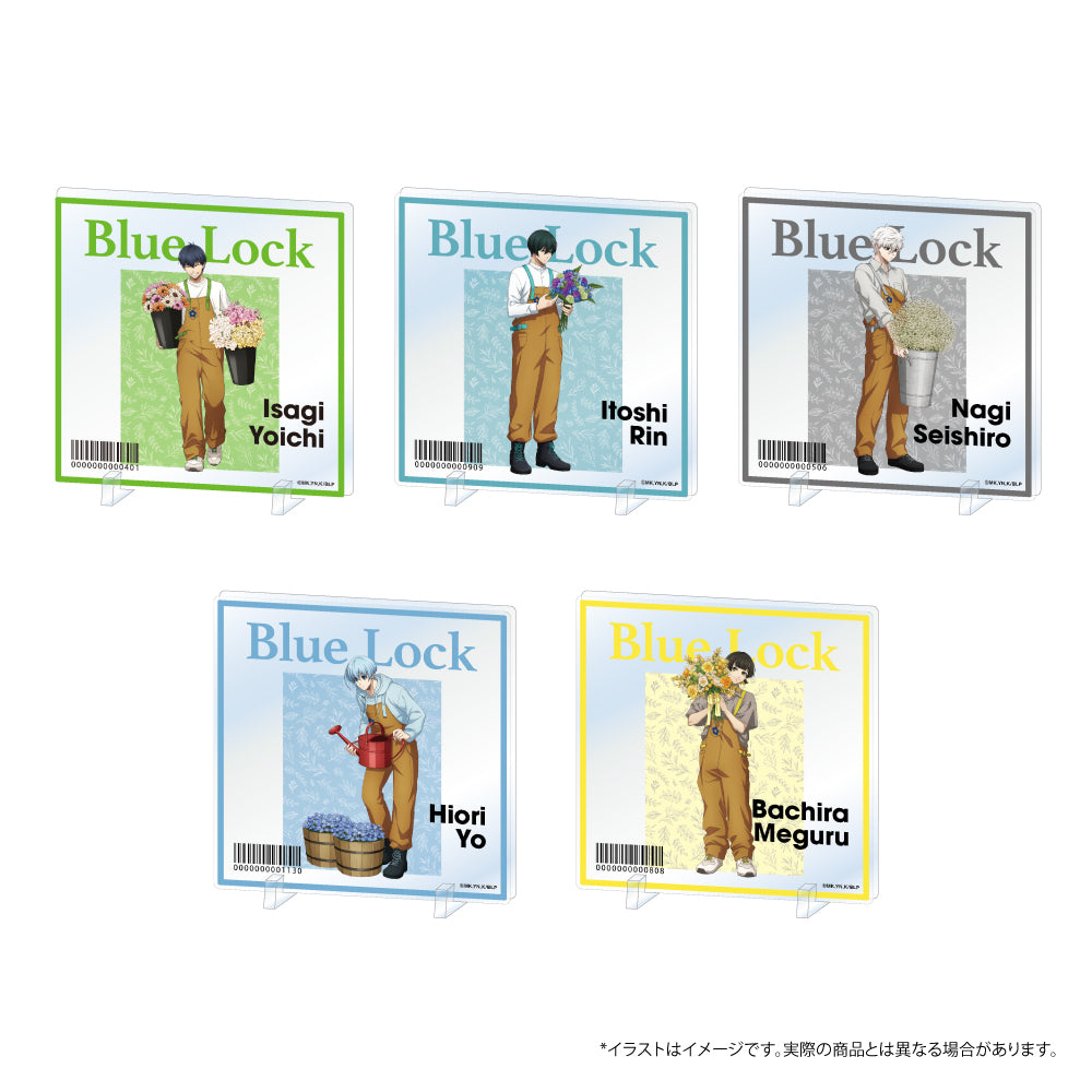 ブルーロック_アクリルアートボード 糸師 凛(お花屋さん)