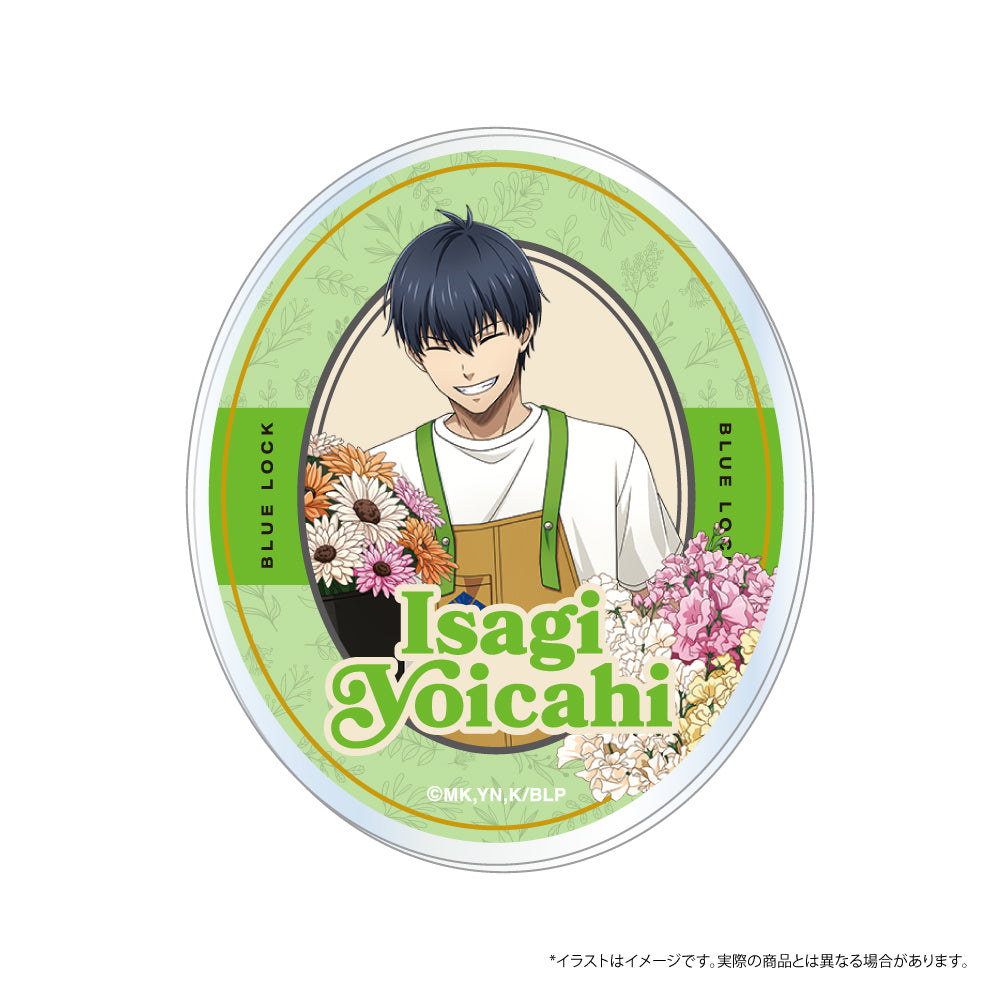 ブルーロック_アクリルステッカー 潔 世一(お花屋さん)