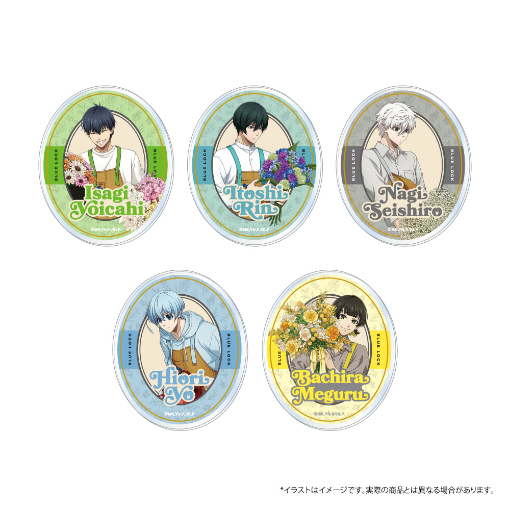 ブルーロック_アクリルステッカー 蜂楽 廻(お花屋さん)