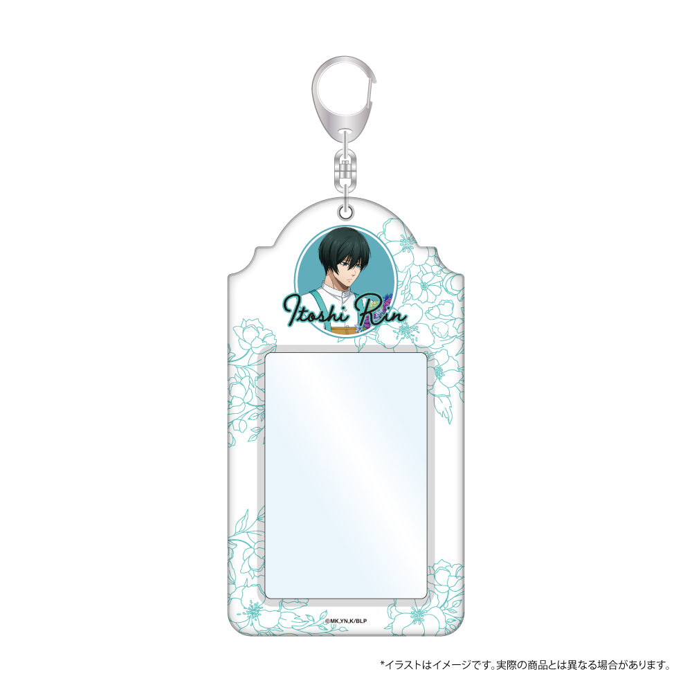 ブルーロック_ダイカットフォトホルダー 糸師 凛(お花屋さん)