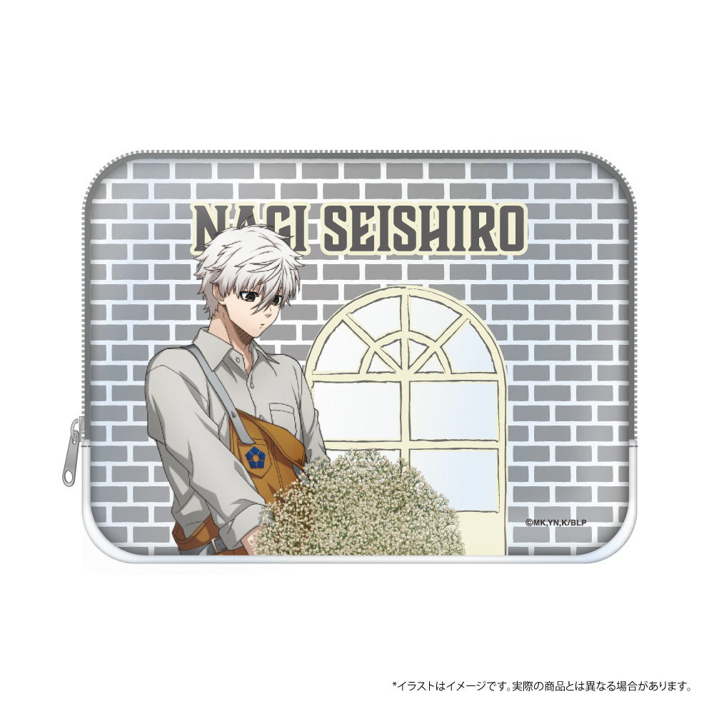 ブルーロック_スクエアポーチ 凪 誠士郎(お花屋さん)