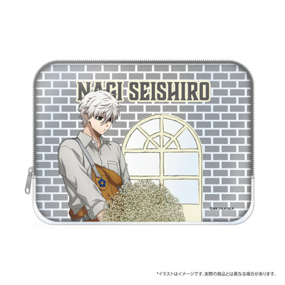 ブルーロック_スクエアポーチ 凪 誠士郎(お花屋さん)