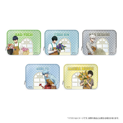 ブルーロック_スクエアポーチ 蜂楽 廻(お花屋さん)