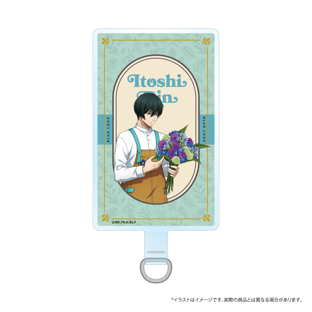 ブルーロック_フォンタブ 糸師 凛(お花屋さん)