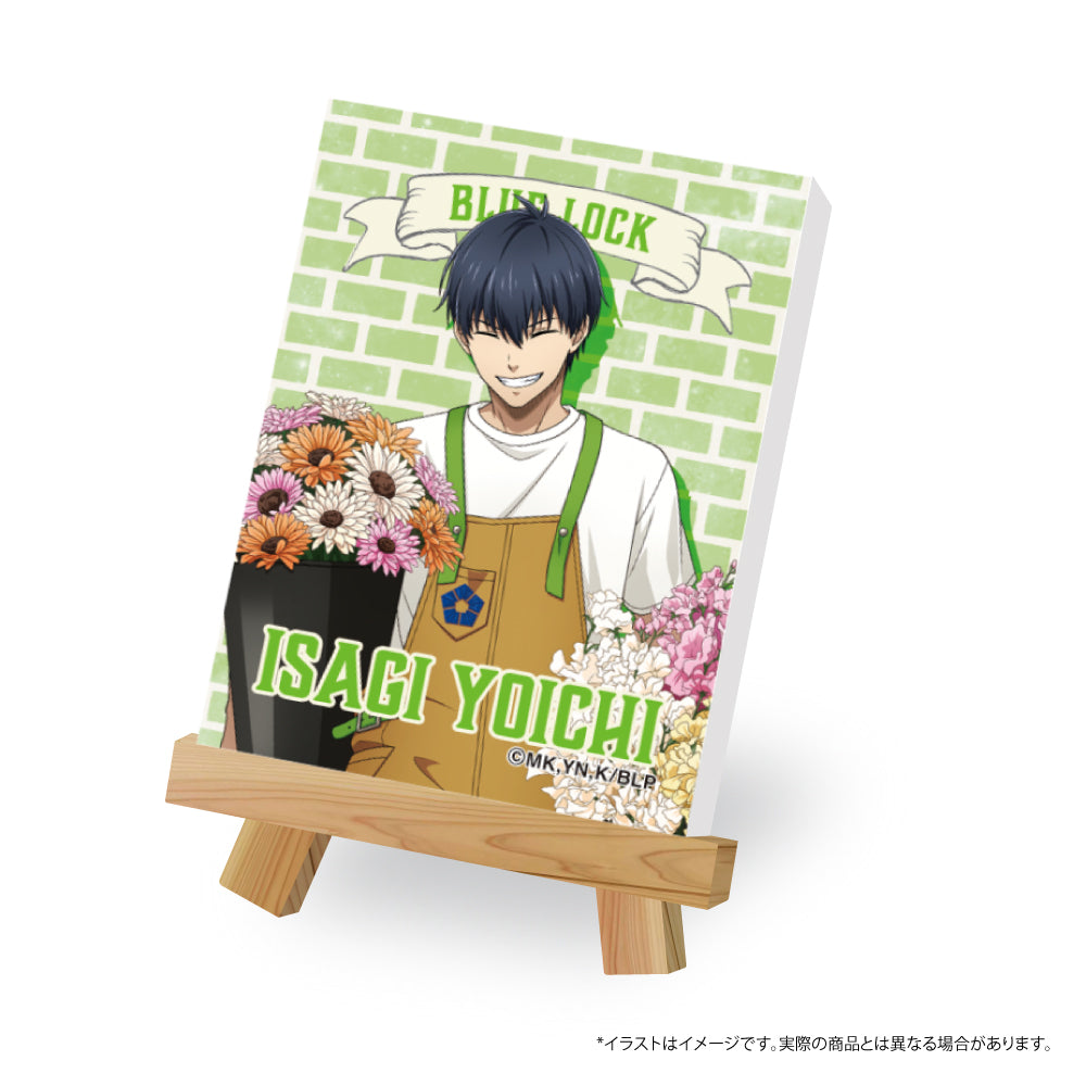 ブルーロック_キャンバスボードミニ 潔 世一(お花屋さん)
