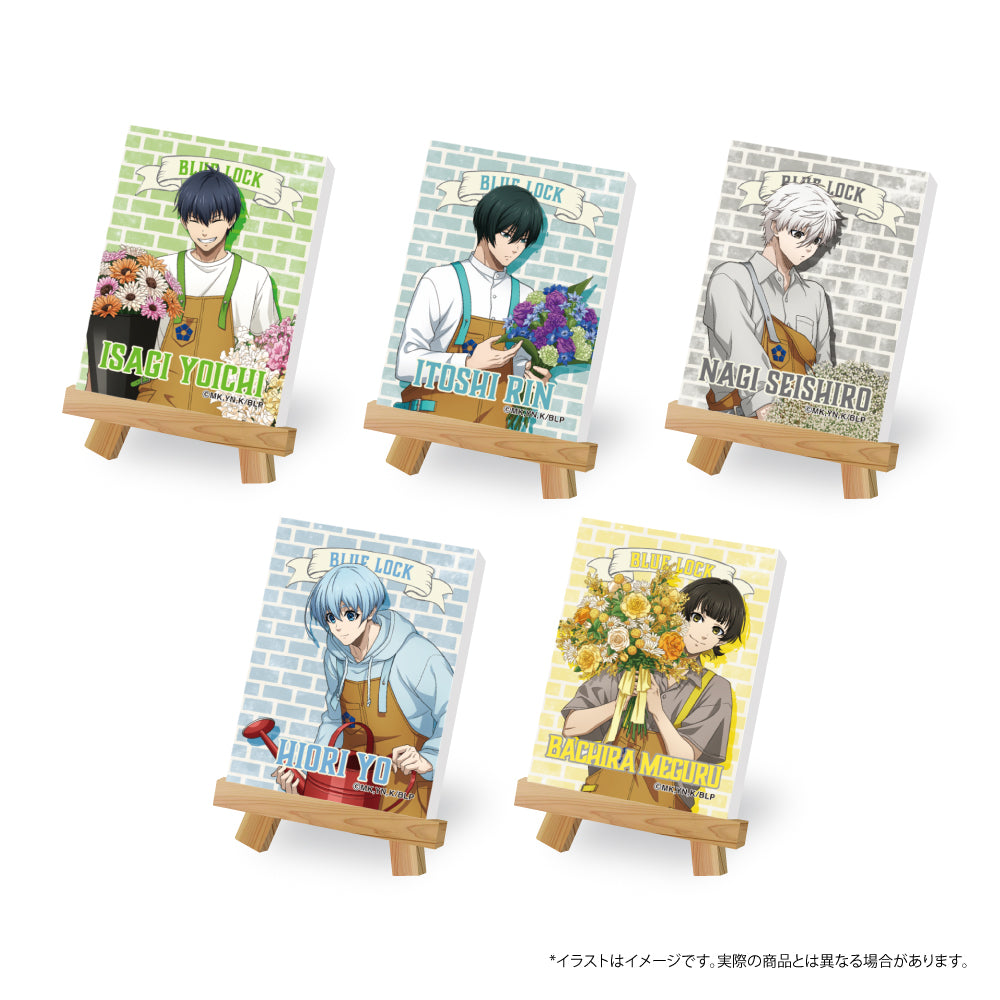 ブルーロック_キャンバスボードミニ 潔 世一(お花屋さん)