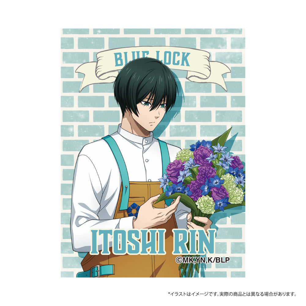 ブルーロック_キャンバスボードミニ 糸師 凛(お花屋さん)