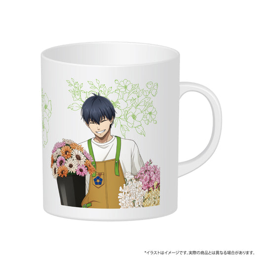 ブルーロック_フルカラーマグカップ 潔 世一(お花屋さん)
