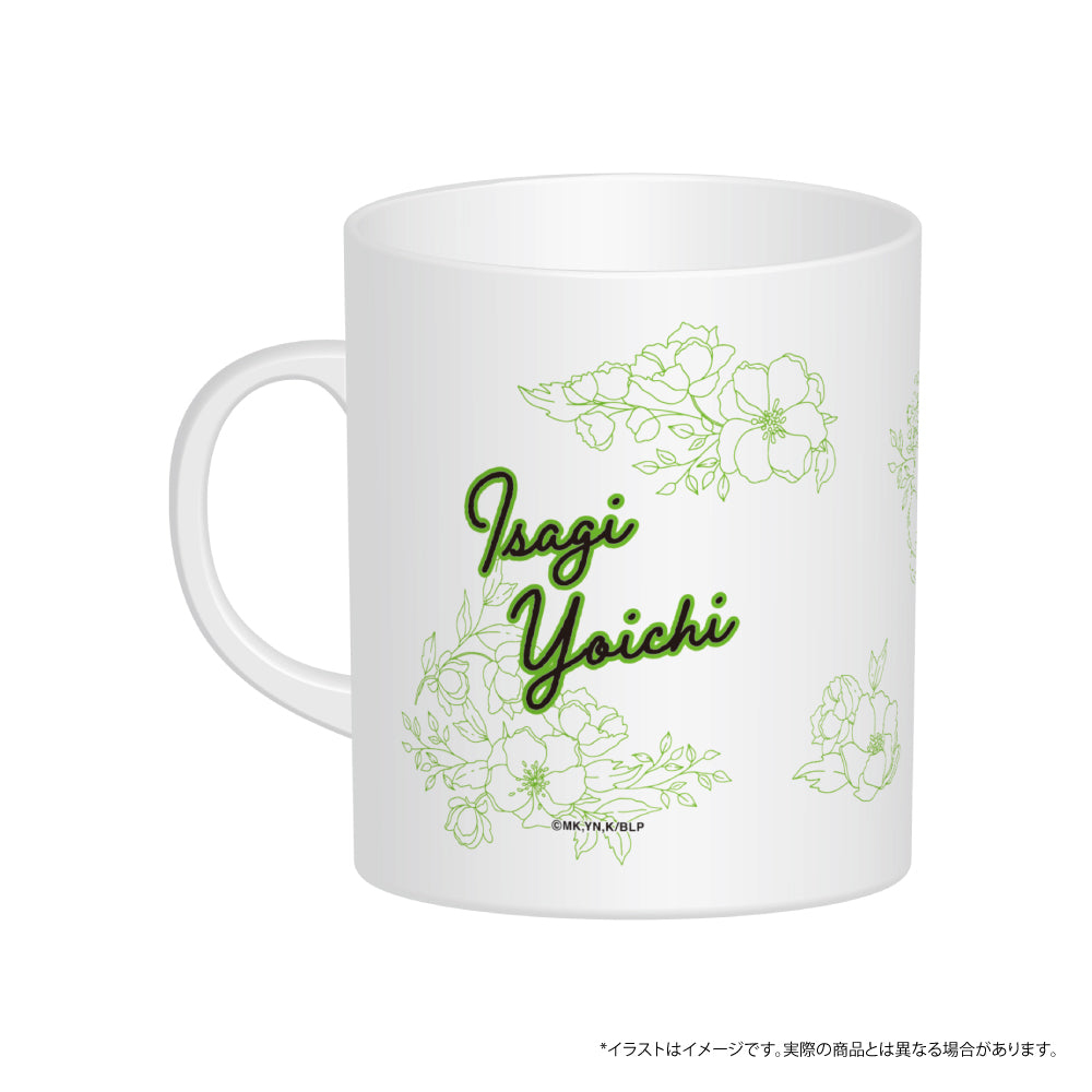 ブルーロック_フルカラーマグカップ 潔 世一(お花屋さん)