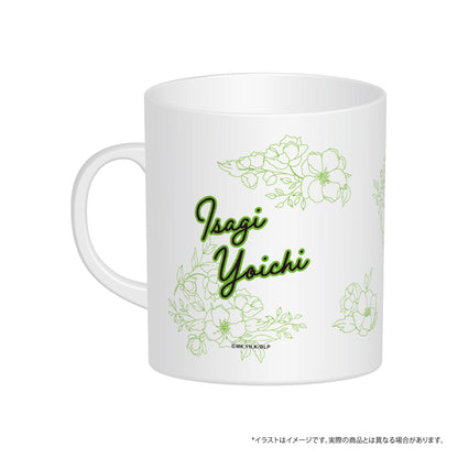 ブルーロック_フルカラーマグカップ 潔 世一(お花屋さん)