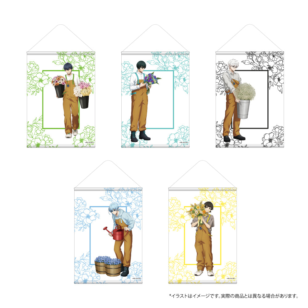 ブルーロック_B2タペストリー 糸師 凛(お花屋さん)	